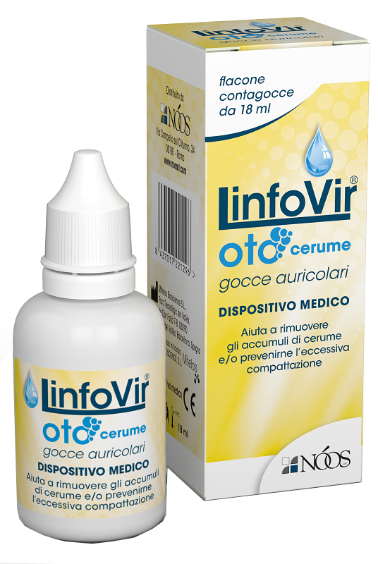 LINFOVIR OTO CERUME GOCCE AURICOLARI 18 ML - Farmacia Del Monaco