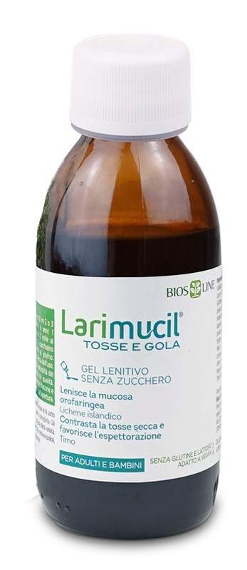 LARIMUCIL TOSSE GOLA 120 ML - Farmacia Del Monaco