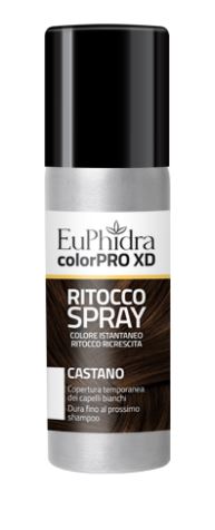 EUPHIDRA COLORPRO XD TINTURA RITOCCO SPRAY CAPELLI CASTANO 75 ML - Farmacia Del Monaco