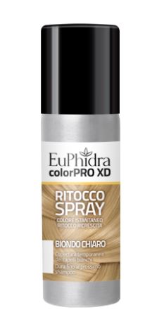 EUPHIDRA COLORPRO XD TINTURA RITOCCO SPRAY CAPELLI BIONDO CHIARO 75 ML - Farmacia Del Monaco