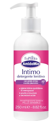 EUPHIDRA AMIDOMIO INTIMO DETERGENTE LENITIVO PH 7 250 ML - Farmacia Del Monaco