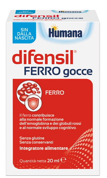 DIFENSIL FERRO GOCCE 20 ML - Farmacia Del Monaco