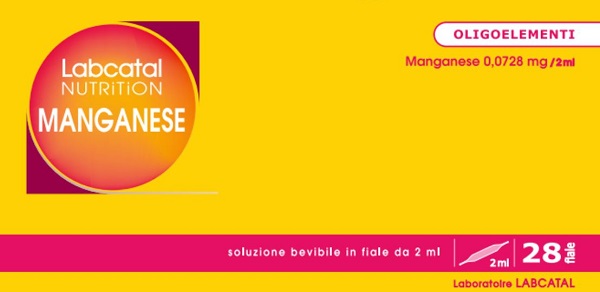 LABCATAL NUTRITION MANGANESE 28 FIALE 2 ML - Farmacia Del Monaco