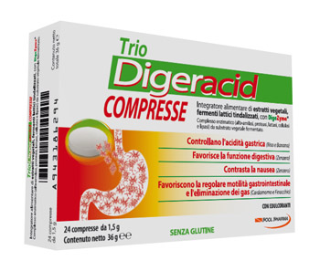 TRIO DIGERACID 24 COMPRESSE - Farmacia Del Monaco