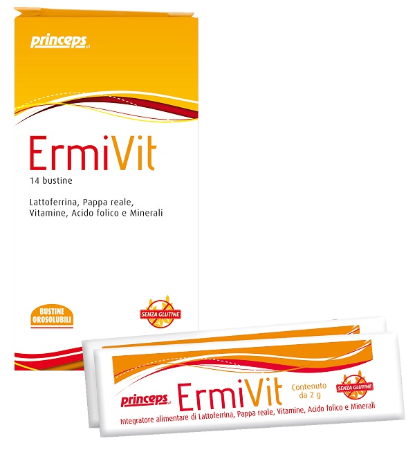 ERMIVIT 14 BUSTINE OROSOLUBILI - Farmacia Del Monaco