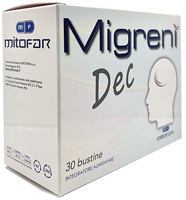 MIGRENI' DEC 30 BUSTE 90 G - Farmacia Del Monaco
