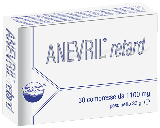 ANEVRIL RETARD 30 COMPRESSE - Farmacia Del Monaco