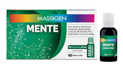 MASSIGEN MENTE 10 FLACONI DA 25 ML - Farmacia Del Monaco