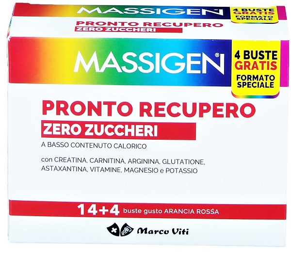 PRONTO RECUPERO ZERO ZUCCHERO 14 BUSTINE + 4 BUSTINE - Farmacia Del Monaco