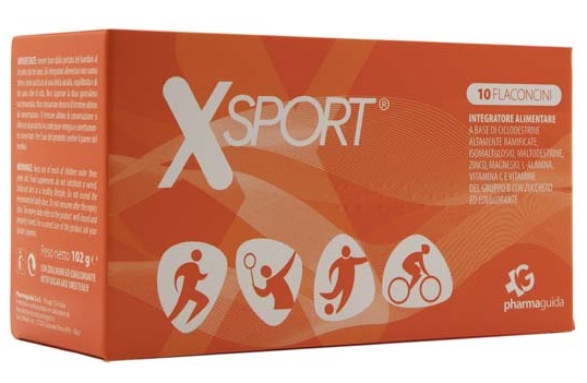 XSPORT 10 FLACONCINI 10 ML - Farmacia Del Monaco