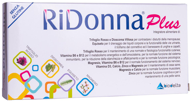 RIDONNA PLUS 30 COMPRESSE - Farmacia Del Monaco