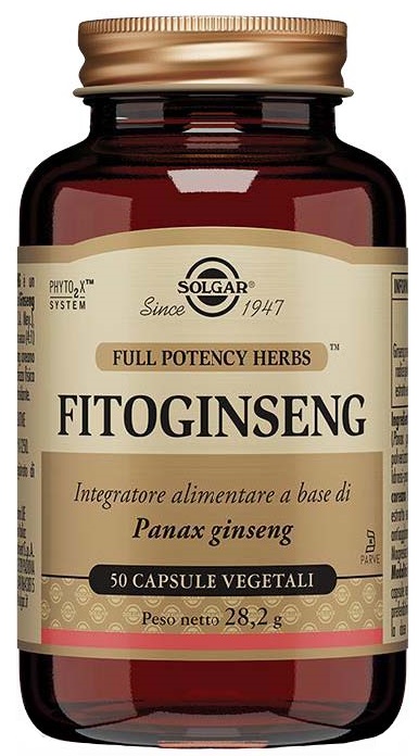 FITOGINSENG 50 CAPSULE VEGETALI - Farmacia Del Monaco