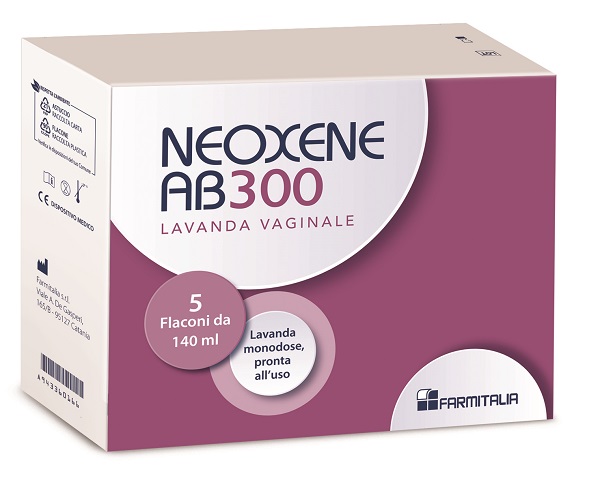 NEOXENE AB 300 LAVANDA VAGINALE 5 FLACONI DA 140 ML - Farmacia Del Monaco