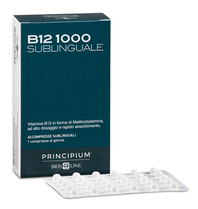 PRINCIPIUM B12 1000 60 COMPRESSE SUBLINGUALI - Farmacia Del Monaco