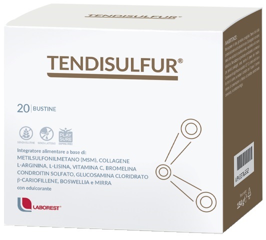 TENDISULFUR 20 BUSTINE - Farmacia Del Monaco