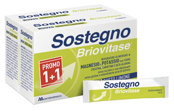 BRIOVITASE SOSTEGNO LIMONE BIPACK 24 BUSTE - Farmacia Del Monaco