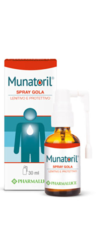 MUNATORIL SPRAY GOLA 30 ML - Farmacia Del Monaco