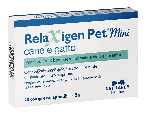 RELAXIGEN PET MINI BLISTER 20 COMPRESSE - Farmacia Del Monaco
