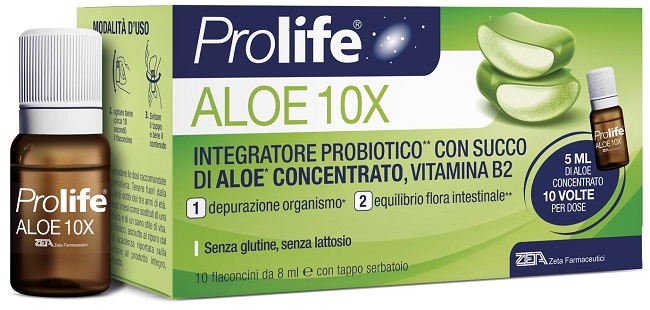 PROLIFE ALOE 10 FLACONI X 8 ML - Farmacia Del Monaco