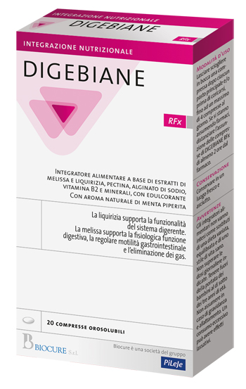 DIGEBIANE RFX 20 COMPRESSE - Farmacia Del Monaco