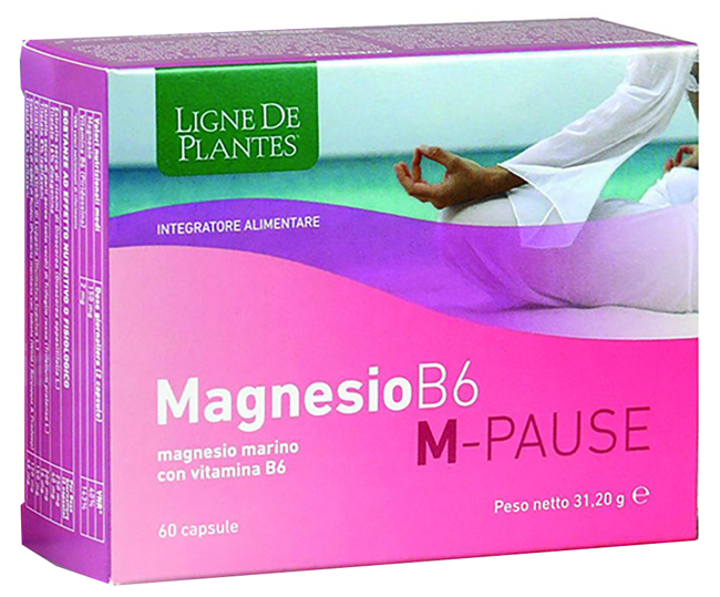 MAGNESIO B6 M-PAUSE 60 CAPSULE - Farmacia Del Monaco