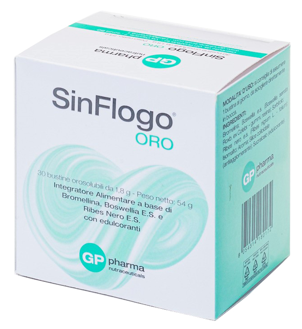 SINFLOGO ORO 30 BUSTINE OROSOLUBILI - Farmacia Del Monaco