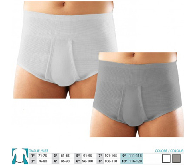 ORIONE 309 SLIP UOMO CONTENITIVO APERTO GRIGIO 4 - Farmacia Del Monaco