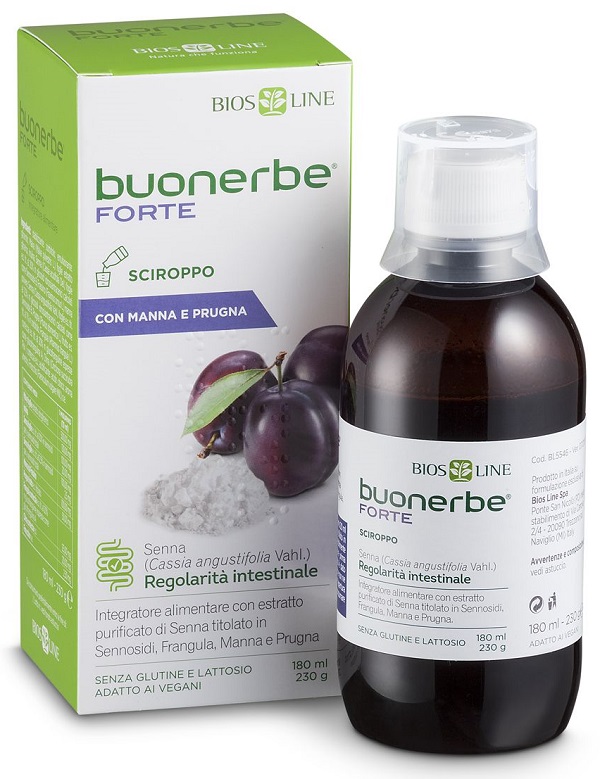 BUONERBE FORTE SCIROPPO 180 ML - Farmacia Del Monaco