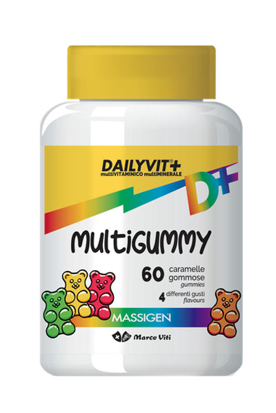 MASSIGEN MULTIGUMMY 60 CARAMELLE GOMMOSE - Farmacia Del Monaco