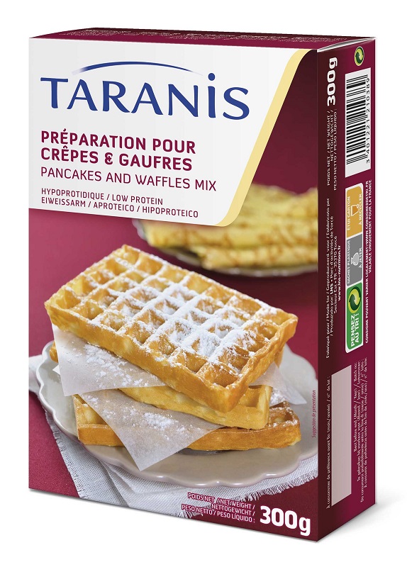 TARANIS PREPARATO PER CREPES E WAFFLES 300 G - Farmacia Del Monaco