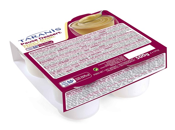TARANIS PAUSA DESSERT CARAMELLO 4 X 125 G - Farmacia Del Monaco