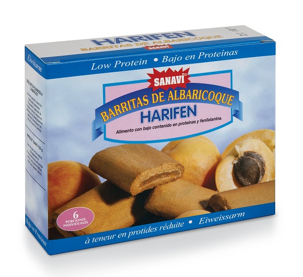 HARIFEN SNACK ALBICOCCA 125 G - Farmacia Del Monaco