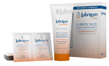 LUBRIGYN KIT CREMA 12 BUSTINE X 2 ML + DETERGENTE 100 ML - Farmacia Del Monaco
