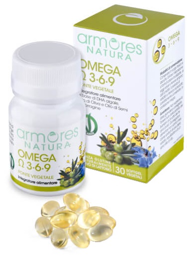 ARMORES OMEGA 3-6-9 30 SOFTGEL - Farmacia Del Monaco