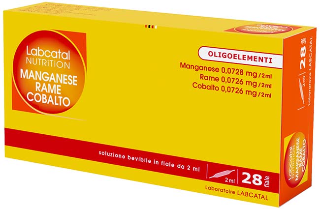 LABCATAL NUTRITION MANGANESE RAME E COBALTO 28 FIALE - Farmacia Del Monaco