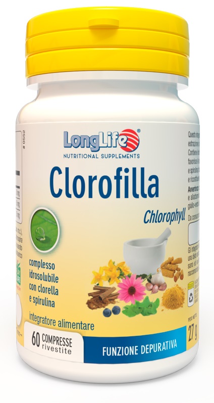 LONGLIFE CLOROFILLA 60 COMPRESSE RIVESTITE - Farmacia Del Monaco