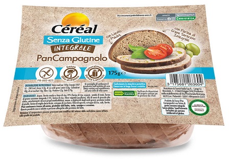 CEREAL SENZA GLUTINE INTEGRALE PAN CAMPAGNOLO 175 G - Farmacia Del Monaco