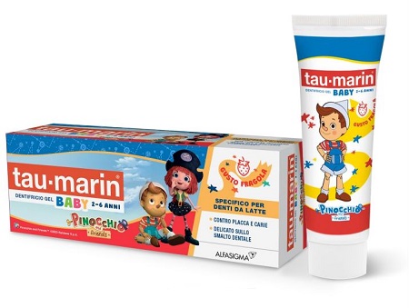 TAU MARIN DENTIFRICIO BABY PINOCCHIO 50 ML - Farmacia Del Monaco