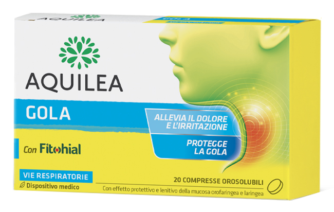 AQUILEA GOLA 20 COMPRESSE OROSOLUBILI - Farmacia Del Monaco