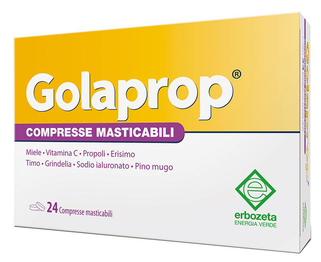 GOLAPROP 24 COMPRESSE MASTICABILI - Farmacia Del Monaco