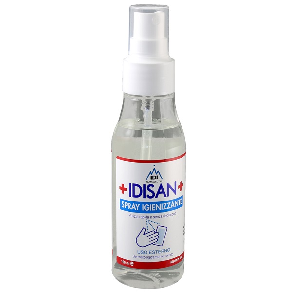 IDISAN SPRAY IGIENIZZANTE MANI 100 ML - Farmacia Del Monaco