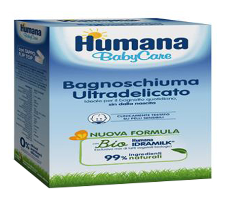 HUMANA BABY CARE BAGNOSCHIUMA 200 ML - Farmacia Del Monaco