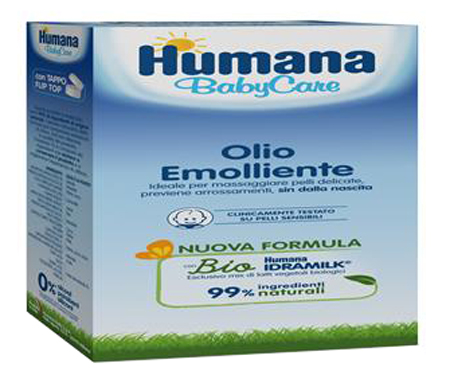 HUMANA BABY CARE OLIO EMOLLIENTE 250 ML - Farmacia Del Monaco