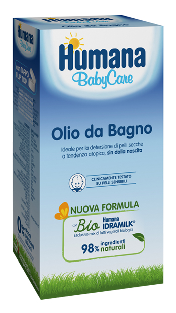 HUMANA BABY CARE OLIO DA BAGNO 200 ML - Farmacia Del Monaco