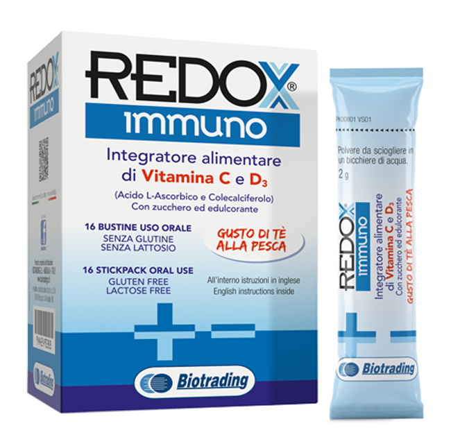 REDOX IMMUNO 16 STICK - Farmacia Del Monaco