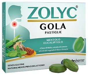 ZOLYC GOLA MENTOLO/EUCALIPTO 36 PASTIGLIE - Farmacia Del Monaco