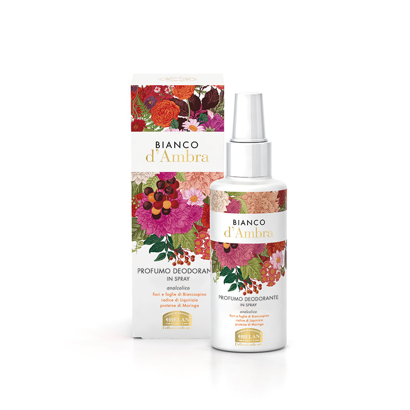 BIANCO D'AMBRA PROFUMO DEODORANTE SPRAY ANALCOLICO 100 ML - Farmacia Del Monaco