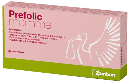 PREFOLIC MAMMA 30 COMPRESSE - Farmacia Del Monaco