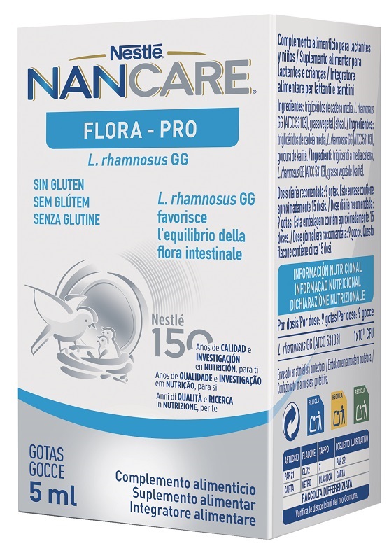 NANCARE FLORA PRO GOCCE 5 ML - Farmacia Del Monaco