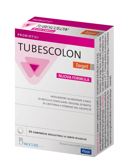 TUBESCOLON TARGET 30 COMPRESSE NUOVA FORMULA - Farmacia Del Monaco
